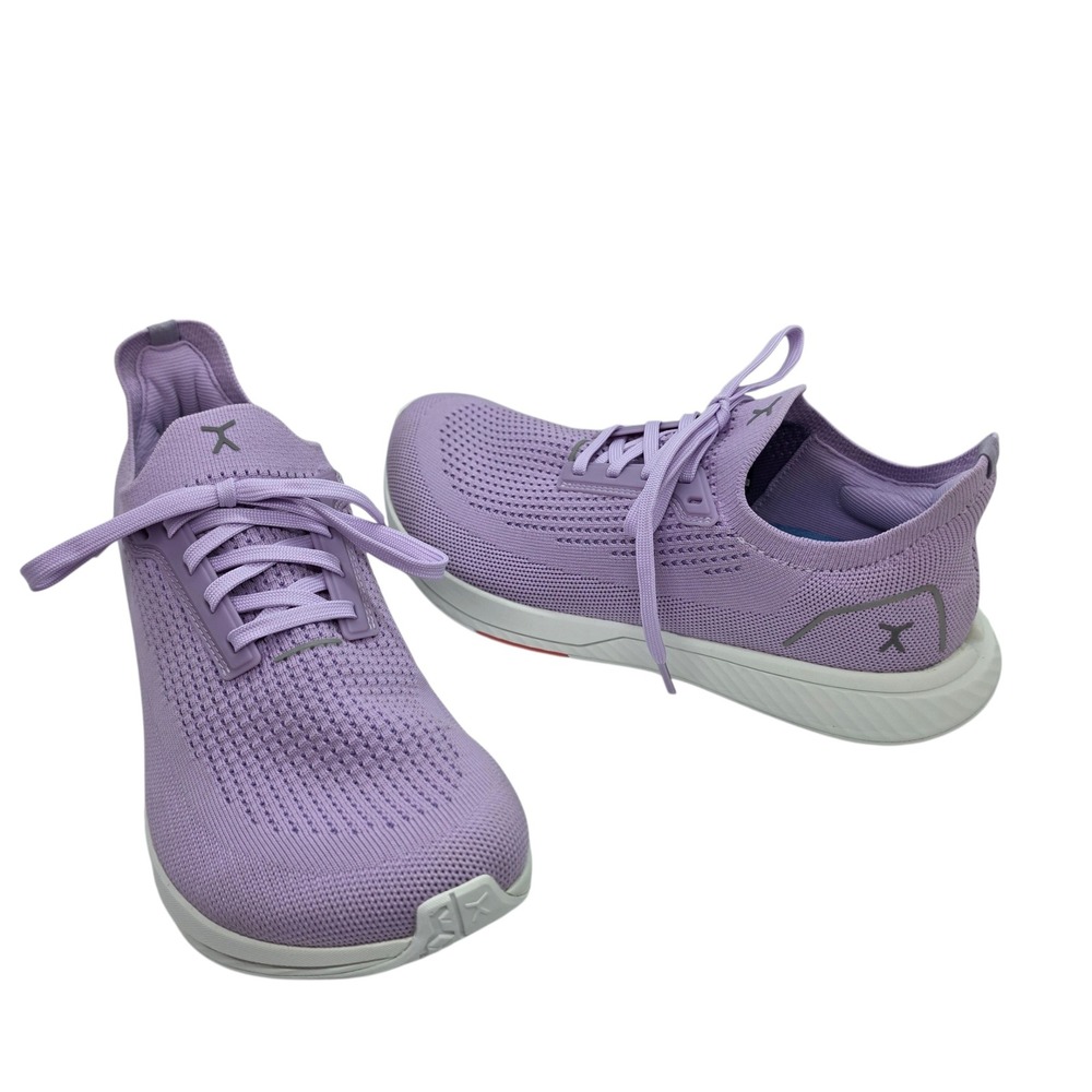 Flux Footwear Adapt Runner Lavender Purple Knit Sneakers Mens 8 Womens 9.5